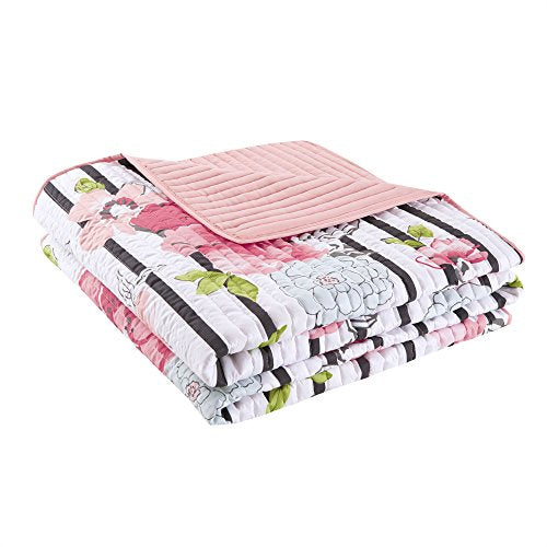 Comfort Spaces Zoe Flower Quilt Set Comfort Spaces Zoe Flower Quilt Set